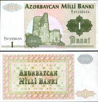*1 Manat Azerbajdžan 1992, P11 UNC - Kliknutím na obrázok zatvorte -